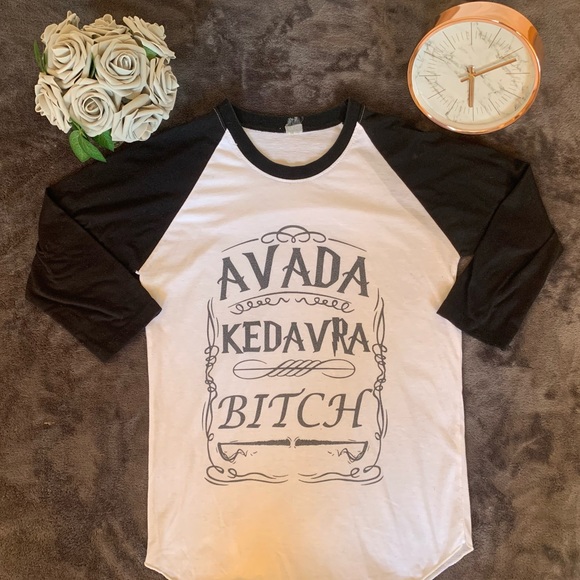 Tops Custom Made Harry Potter Baseball Tee Poshmark